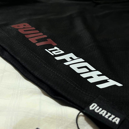 Kit Camiseta e Bermuda DRY-FIT PRETA Build to Fight