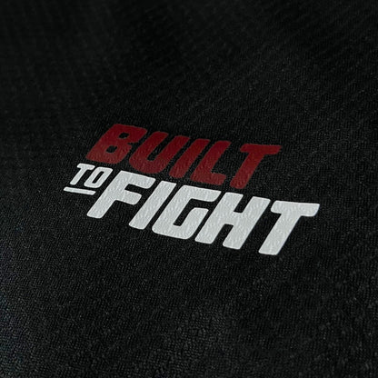 Kit Camiseta e Bermuda DRY-FIT PRETA Build to Fight