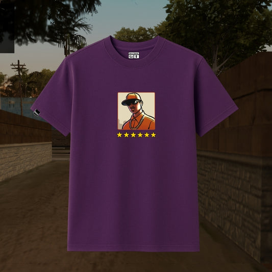 Camiseta Roxa GTA