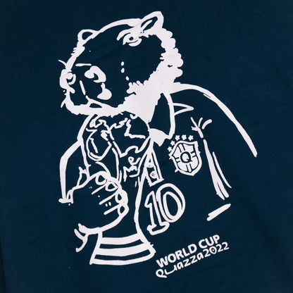 Camiseta Azul Marinho Capivara World Cup