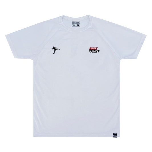 Camiseta DRY-FIT BRANCA Build to Fight