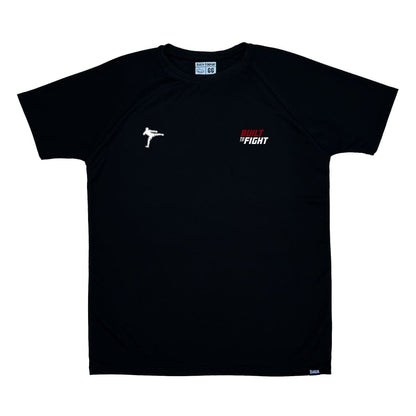 Camiseta DRY-FIT PRETA Build to Fight