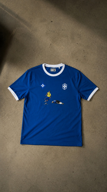 Camiseta Brasil Ronaldo 'Fenômeno' Azul (Cópia)